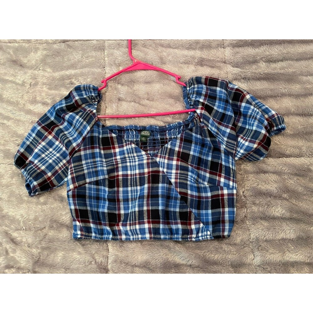 Plaid Crop Top
